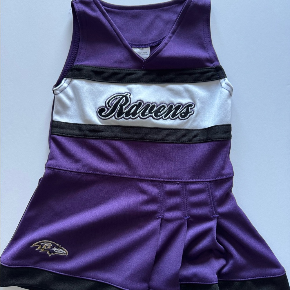 Ravens Cheerleader Dress Purple